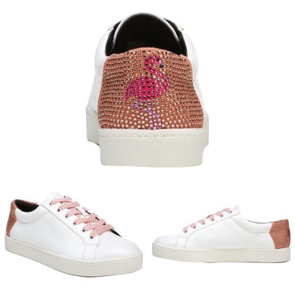 Sam Edelman Size 10M Collins Flamingo Sneakers